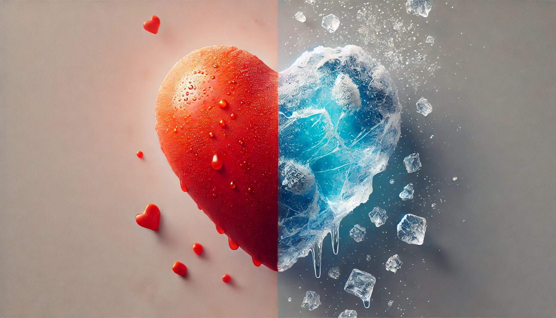 愛情が冷めた様子