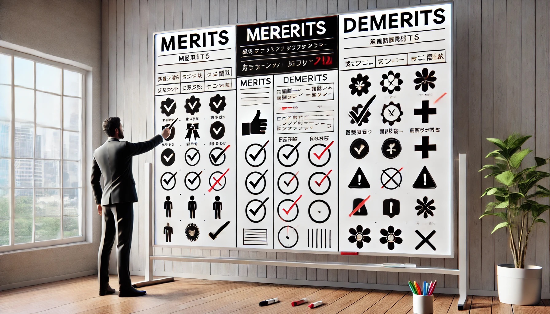 メリットとデメリット.