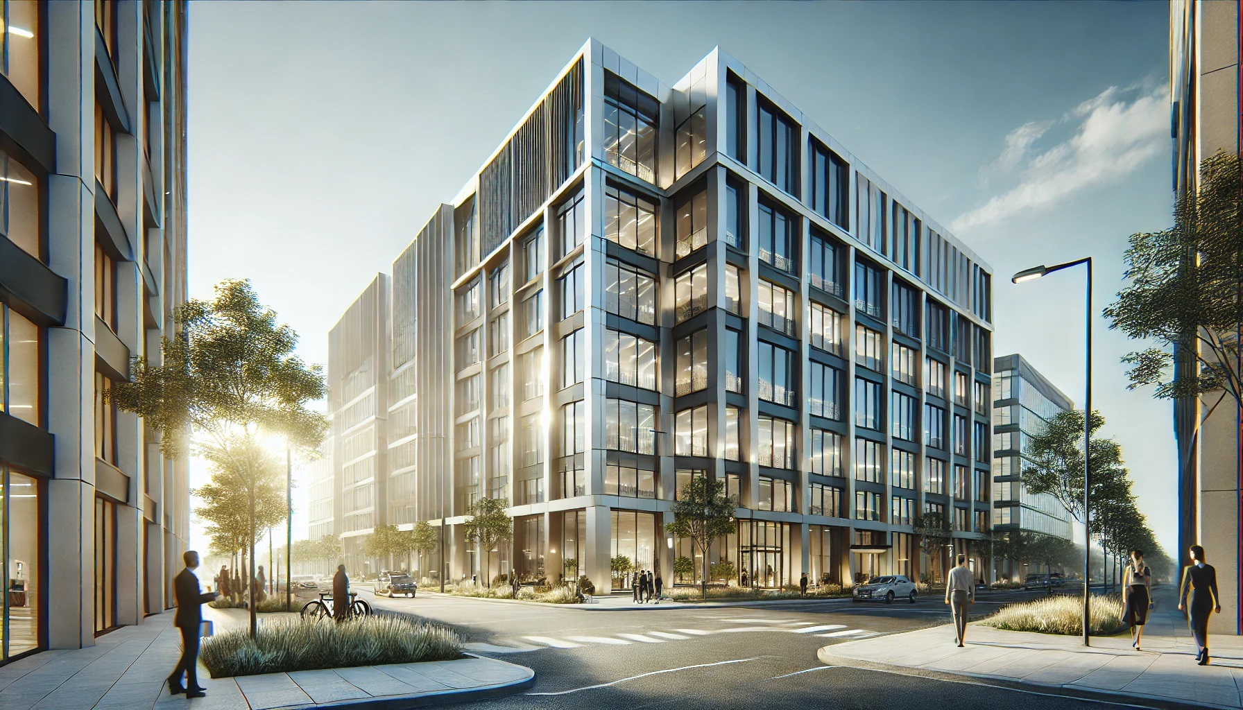 おしゃれなオフィスビル