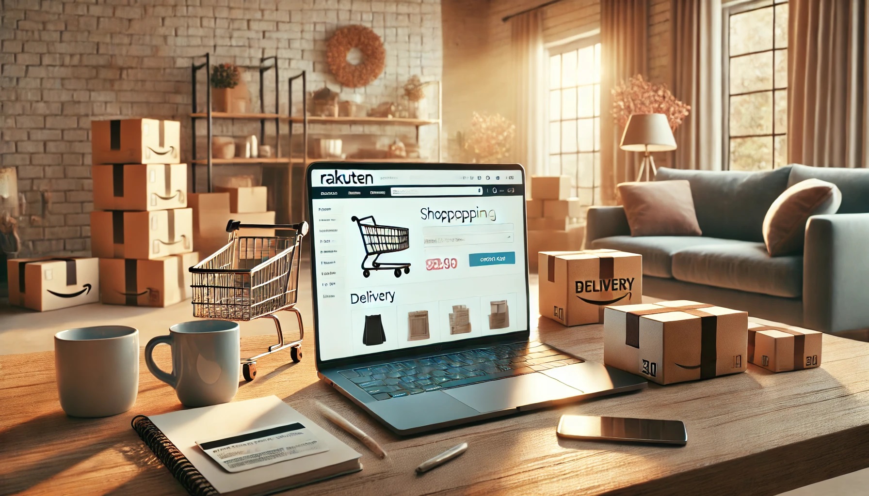 楽天、Amazonなどオンラインショップ、通販