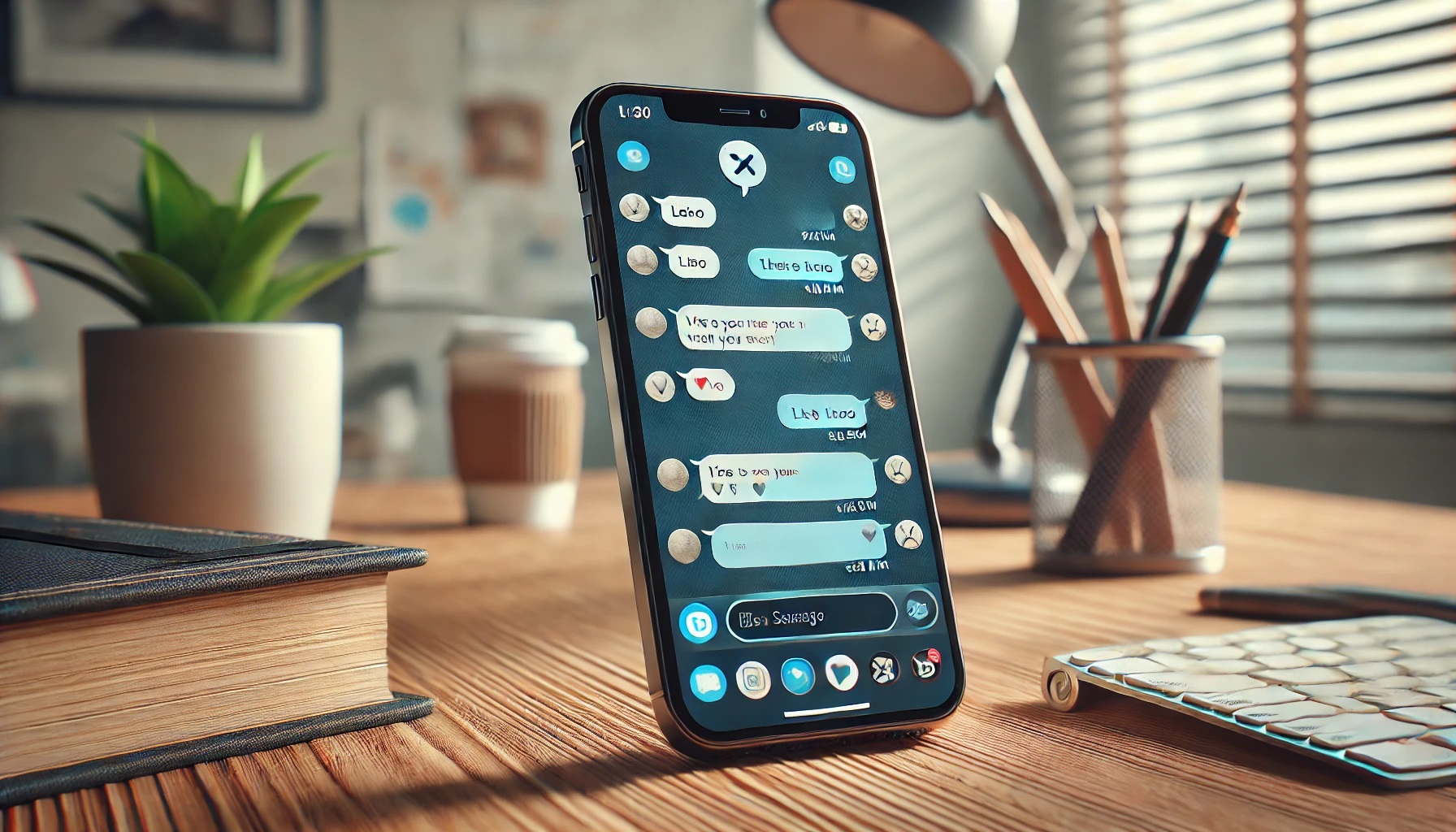SNS、LINE、ツイッター、Xなど、スマホでのメッセージのやり取り