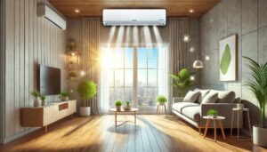 エアコン設置で快適な空調