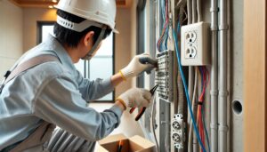 コンセントや電源の増設工事をする電気工事業者