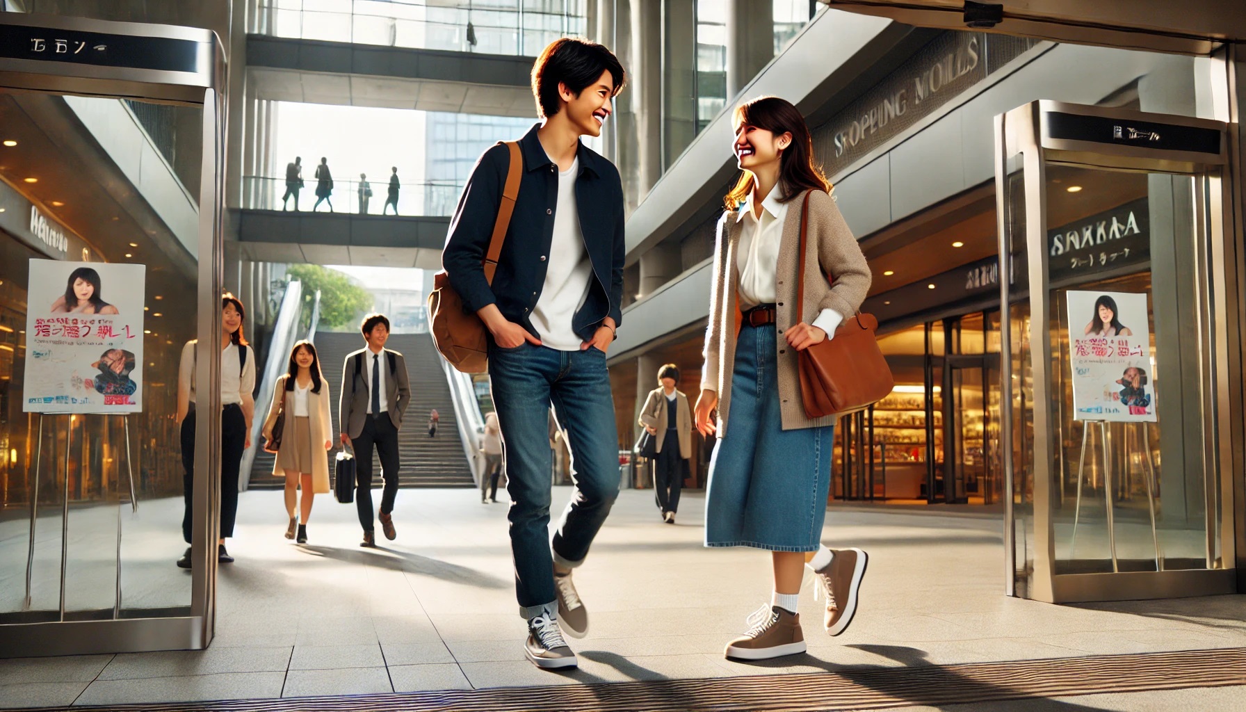 デートするカップル