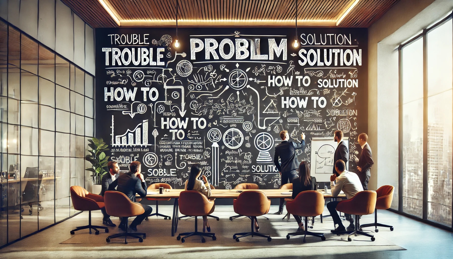 問題点を説明する人