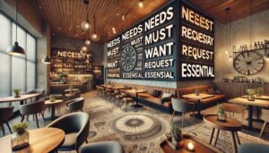 必要性、必須、ニーズ、重要